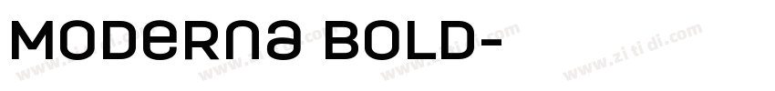 Moderna Bold字体转换 Moderna Bold字体转换